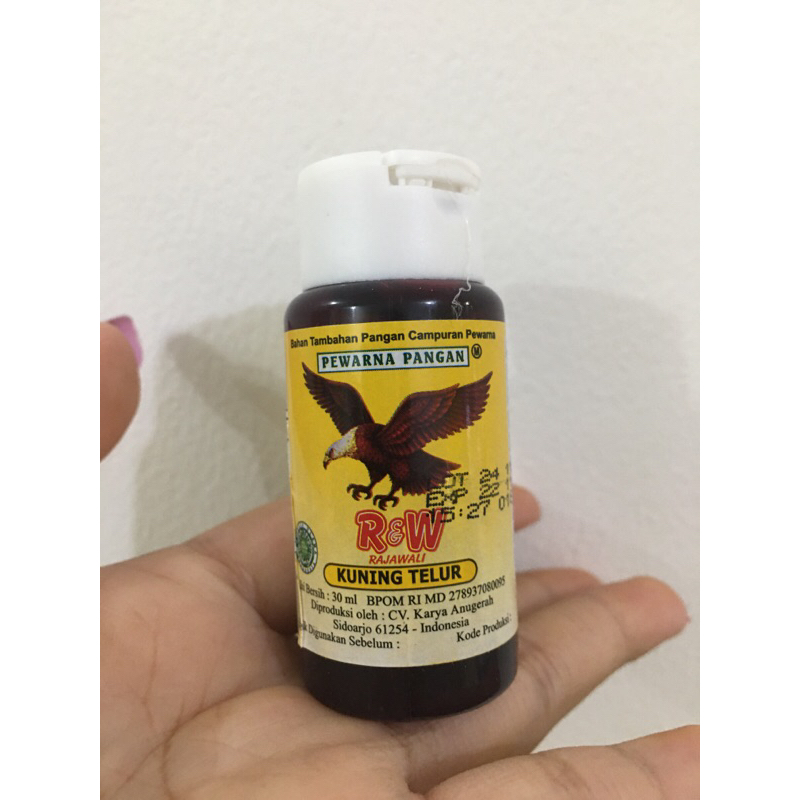 

RW R&W Pewarna Kuning Telur - 30ml