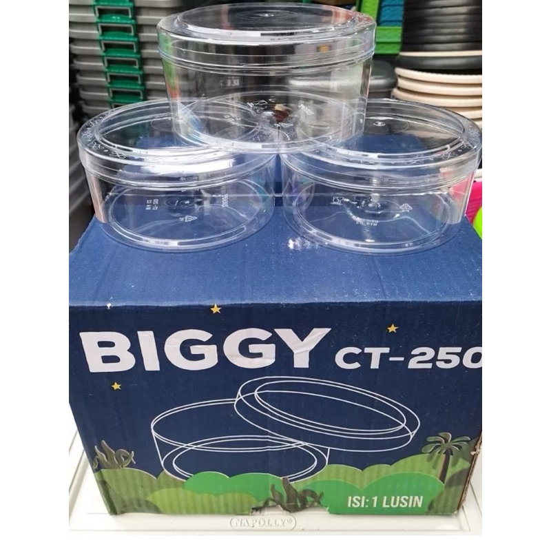 Biggy 500 Gram Mika Kode CT250 Toples Kue Kering Nastar / Toples Biggy 500 Gr CT 250 / CT-250