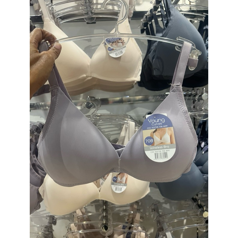 Young Curves Bra tanpa kawat full cup B (Wireless bra)