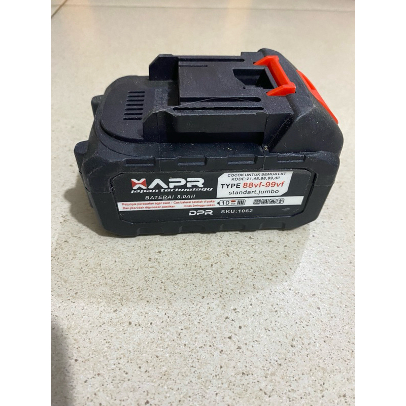 baterai impact cocok untuk bor impact merk jld, apr , yukido , sunc dll