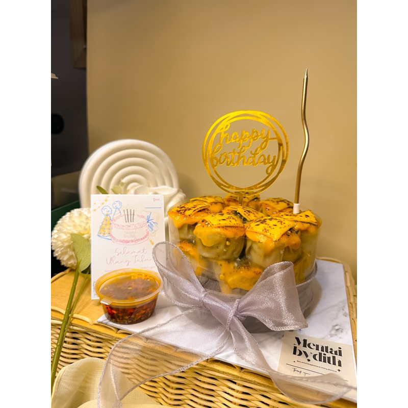 Dimsum Tart / Birthday Dimsum Mentai