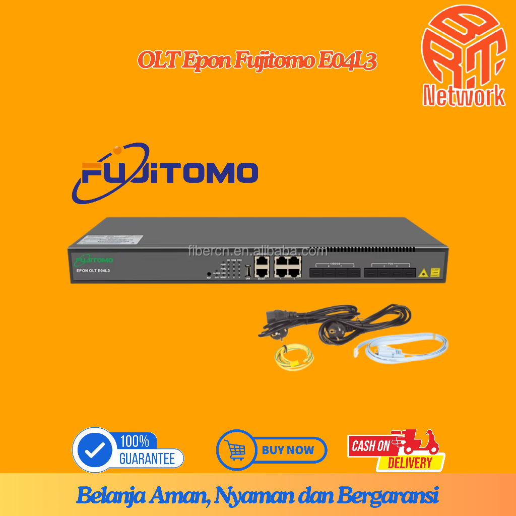 OLT Epon Fujitomo E04L3 4 Port Uplink 10G