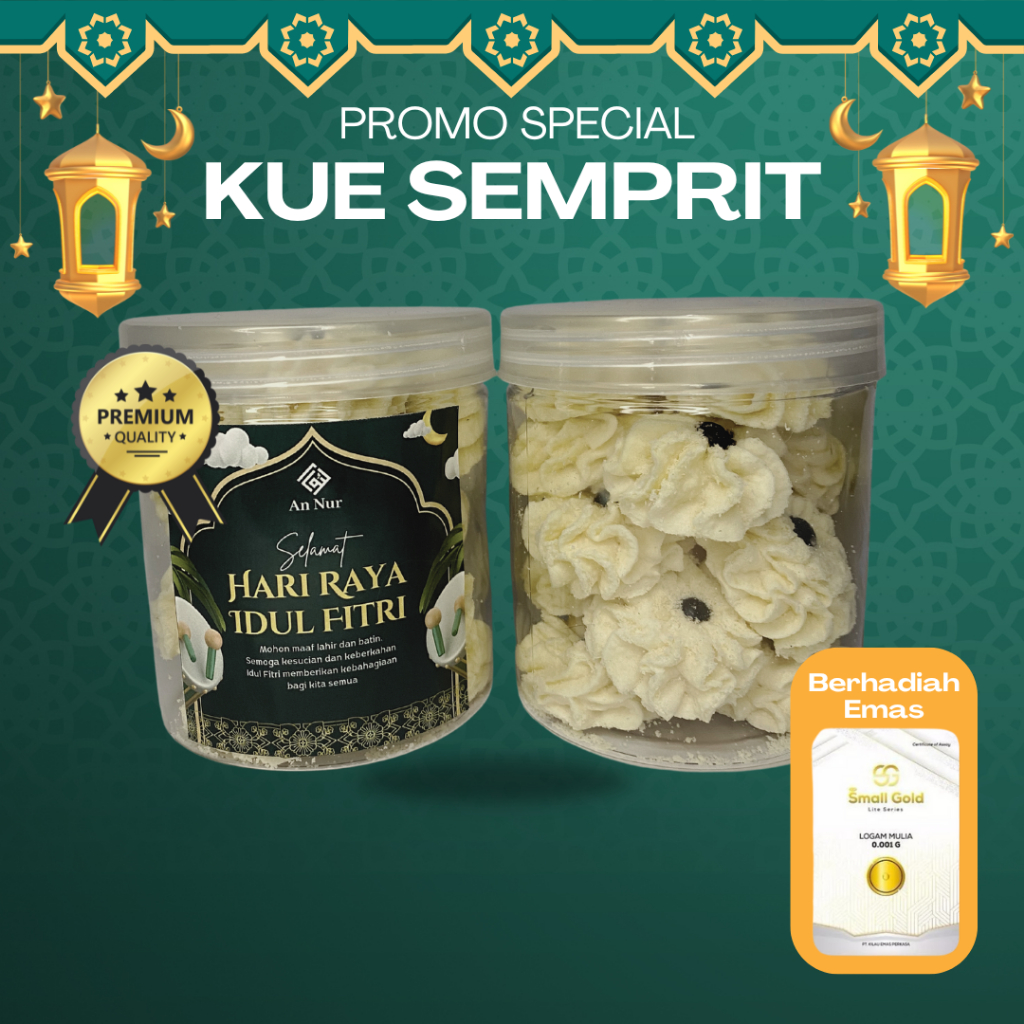 

Kue Kering Kue Semprit Kue Semprit Lebaran Toples 600ML Termurah Terlaris Premium