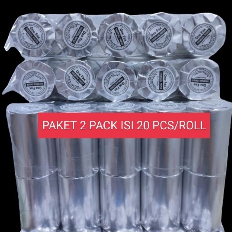 

kertas kasir thermal edc bluetooth 58x40 (paket 2 pak isi 20 pcs)