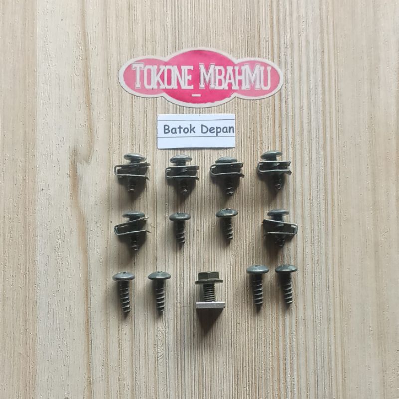 Baut Cover Body Bodi Batok Depan Yamaha Jupiter MX New 135