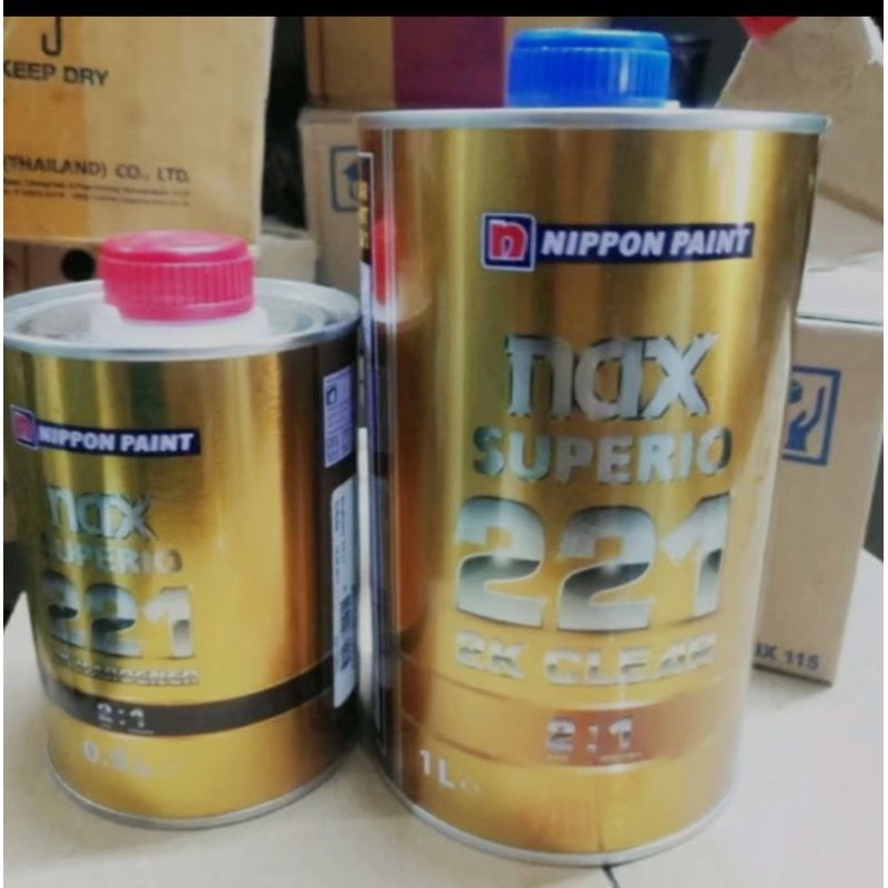 Clear coat nax superio 221 nippon paint