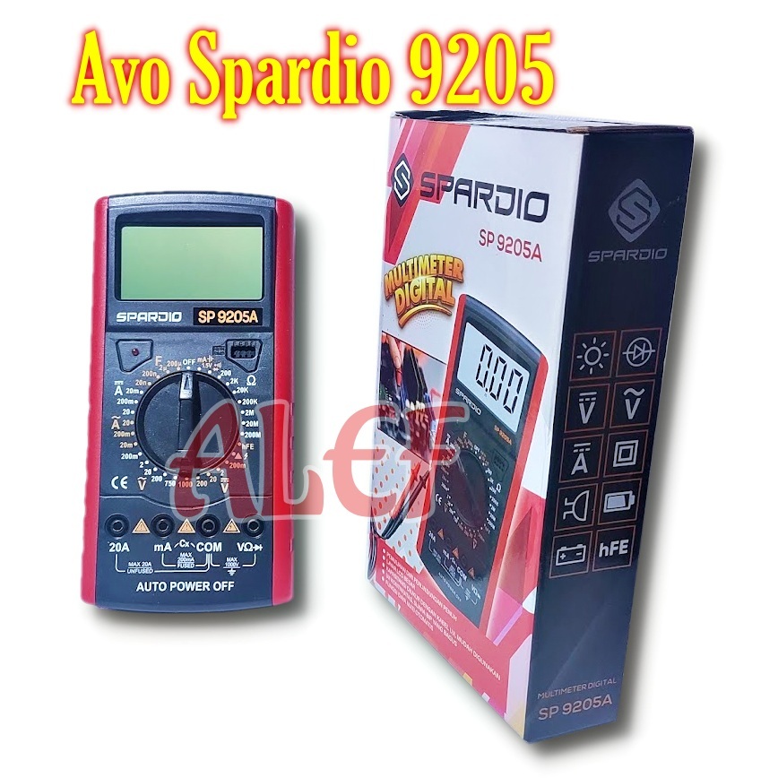 avometer Spardio digital avo meter spardio SP 9205A 9205