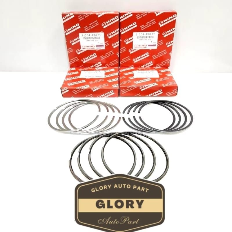 RING PISTON SET HINO DUTRO HT 130 HT130 130HT