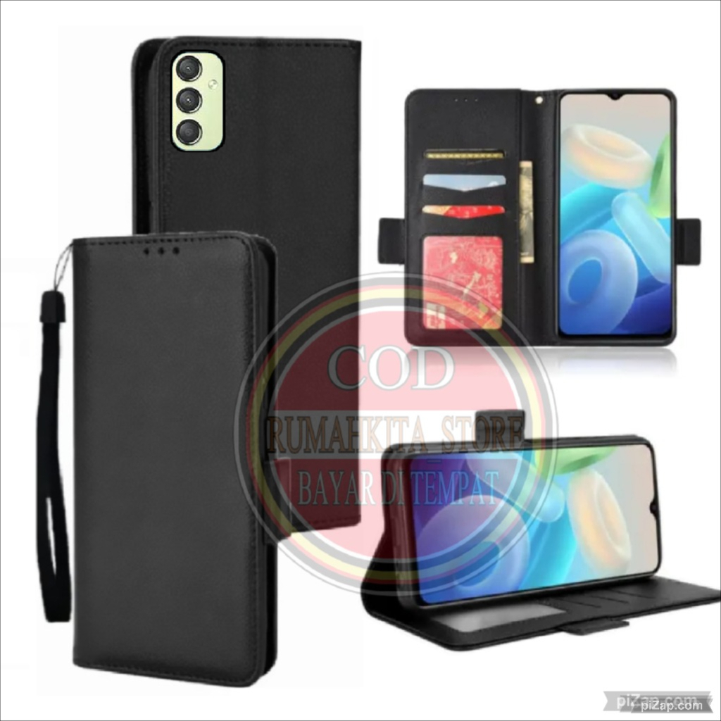 CASE HP SAMSUNG GALAXY M23 5G FLIP LEATHER CASE PREMIUM-FLIP CASE KULIT UNTUK SAMSUNG GALAXY M23 5G