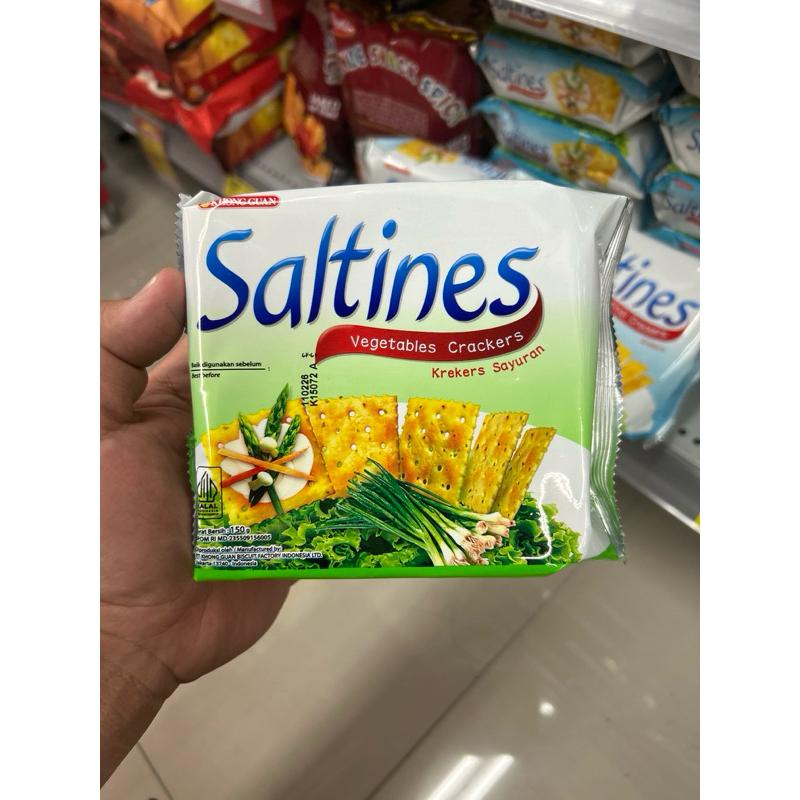 

SALTINES vegetables Crackers 150gram