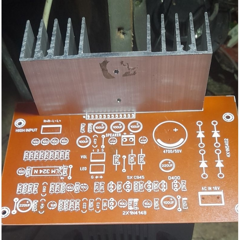 heatsink pengganti psw300 custem
