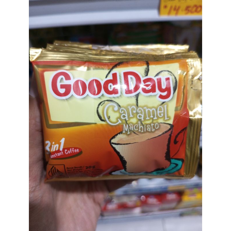 

Good Day Caramel Machiato Rentengan Isi 10 Sachet