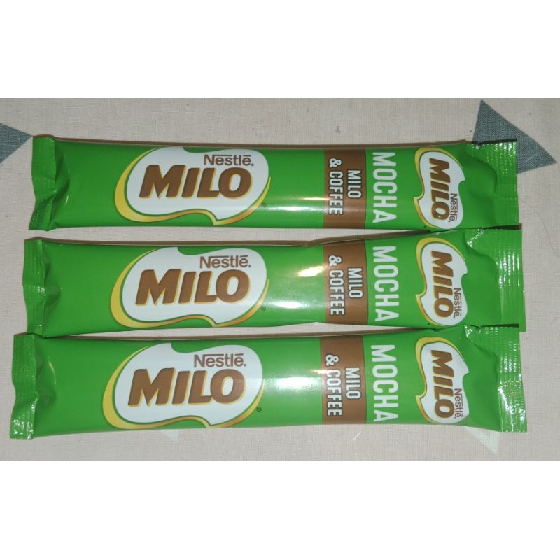 

Milo mocha (milo & coffee) eceran (1 sachet)