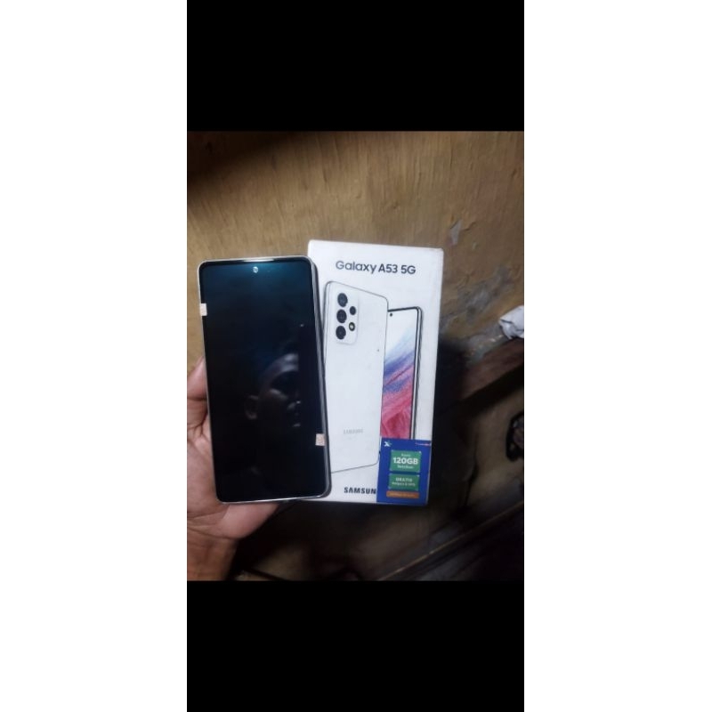 Samsung A53 5g ram 8/256 minus mesin mati seperti foto