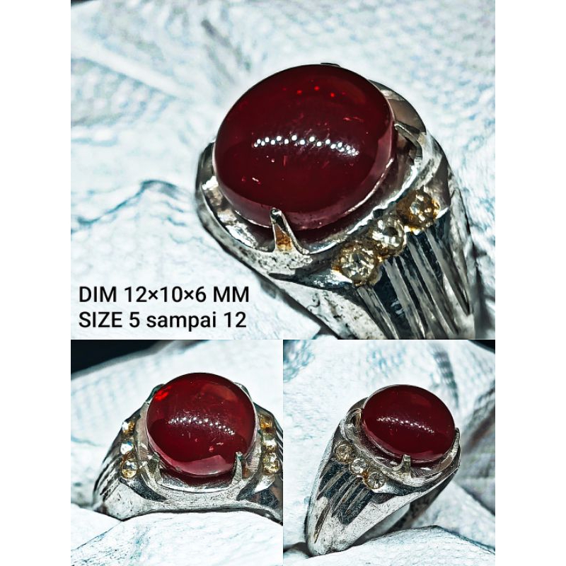 CINCIN BATU MERAH  SIAM BANGKOK