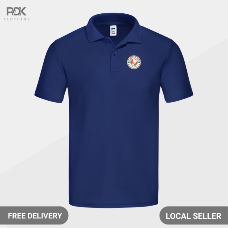 Polo shirt Pria Baju Kaos Kerah Badminton Club