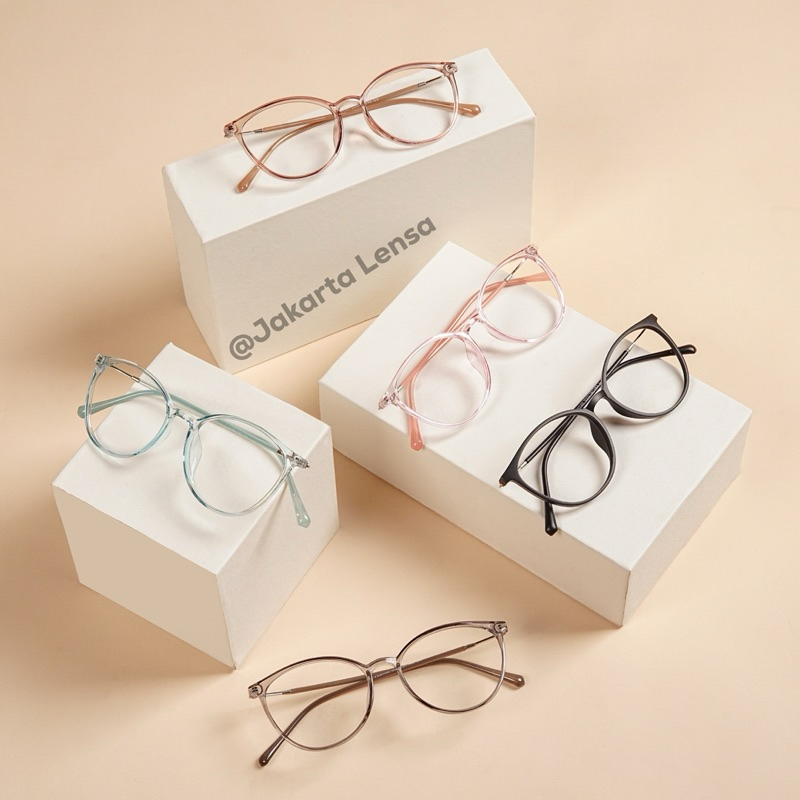 Beli 1 Gratis 1 Kacamata Normal Random - Kacamata Lensa Photocromic Lensa Blueray Bluecromic Terbaru