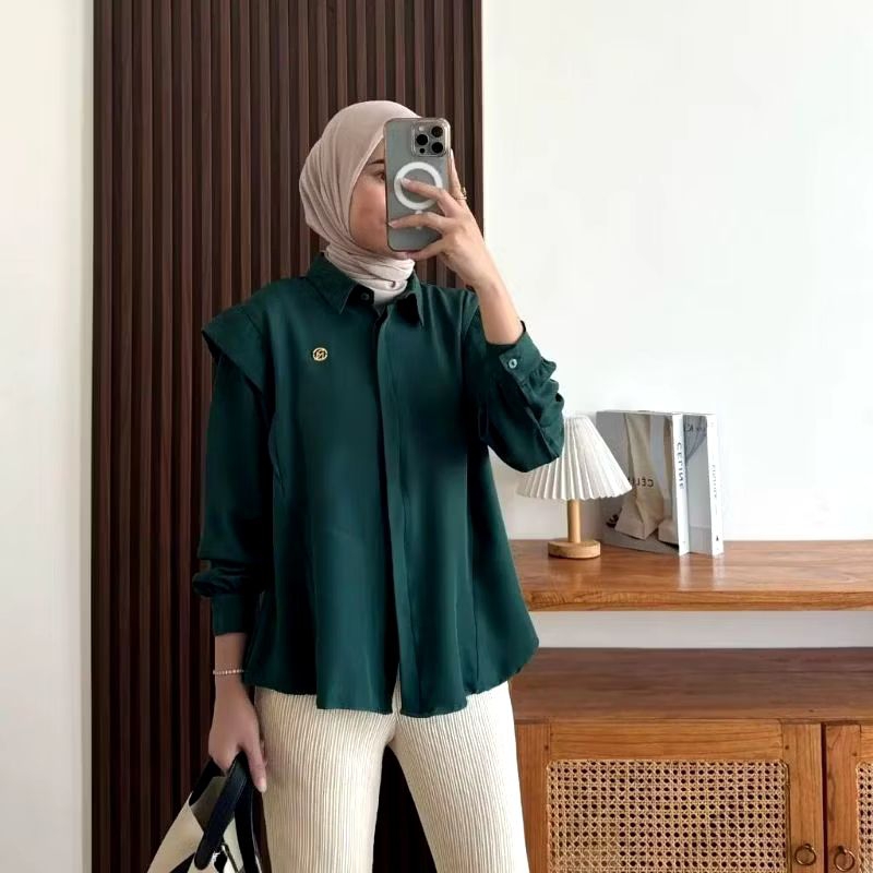 ANDINI Blouse Katun Toyobo Premium