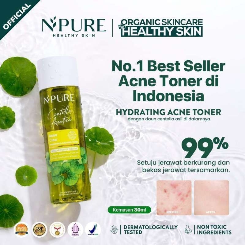 NPure Toner Centella Asiatica - 30 ml