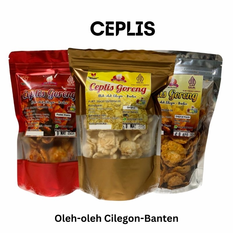 

Ceplis Melinjo Original Pedas Manis - Gipang'E Snack Cemilan Oleh-oleh
