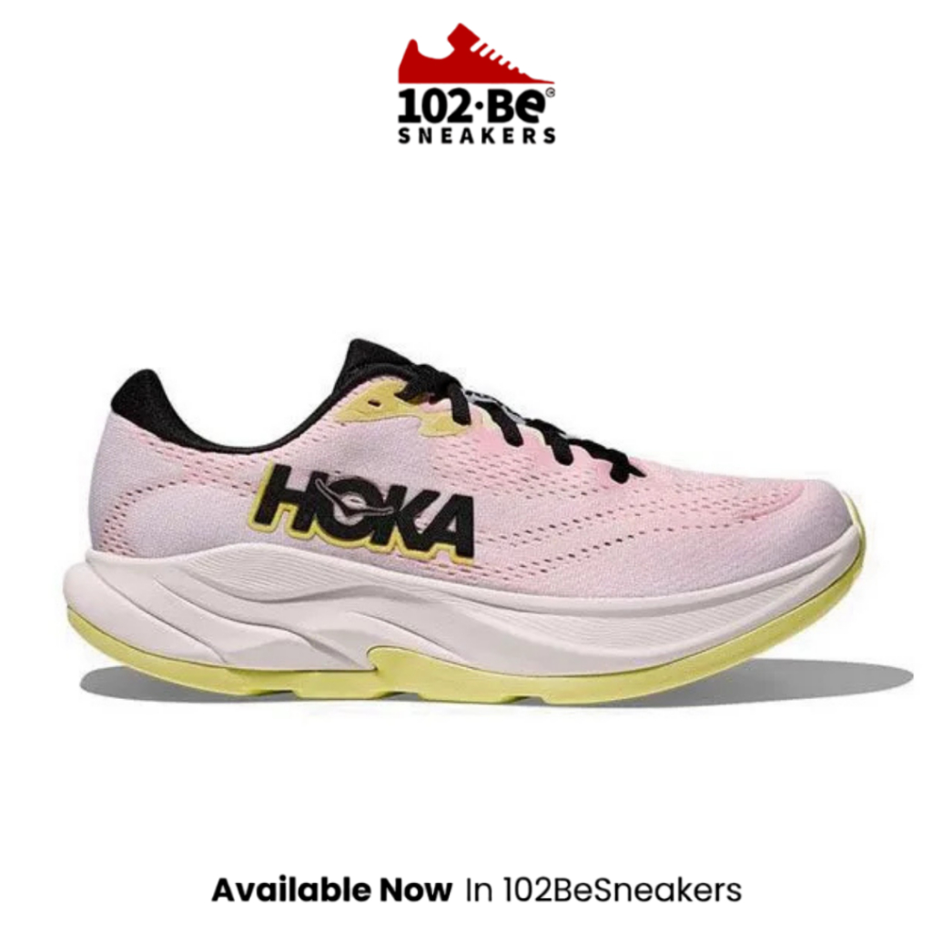 Sepatu Running Hoka Rincon 4 Women's Running - Carnation / Starlight Glow Original