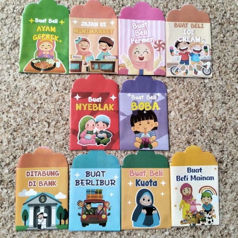

Amplop Lebaran Murah Isi 10 Pcs