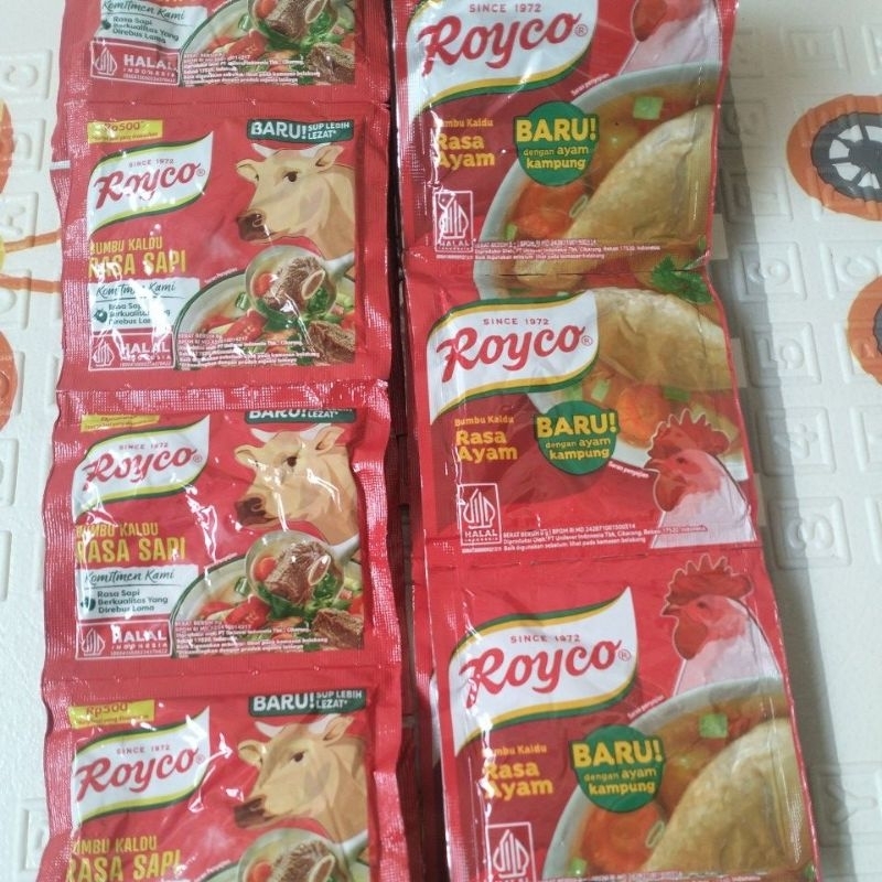 

Royco ayam dan sapi isi 12