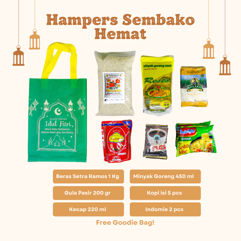 

Paket Hampers Lebaran Sembako Hemat 2025