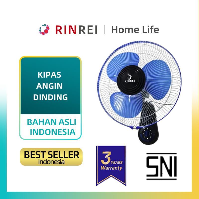 RINREI Kipas Dinding 3 Blower High Speed - Hemat Energi & Tidak Berisik,Indonesia | Tanpa Kimia Harg