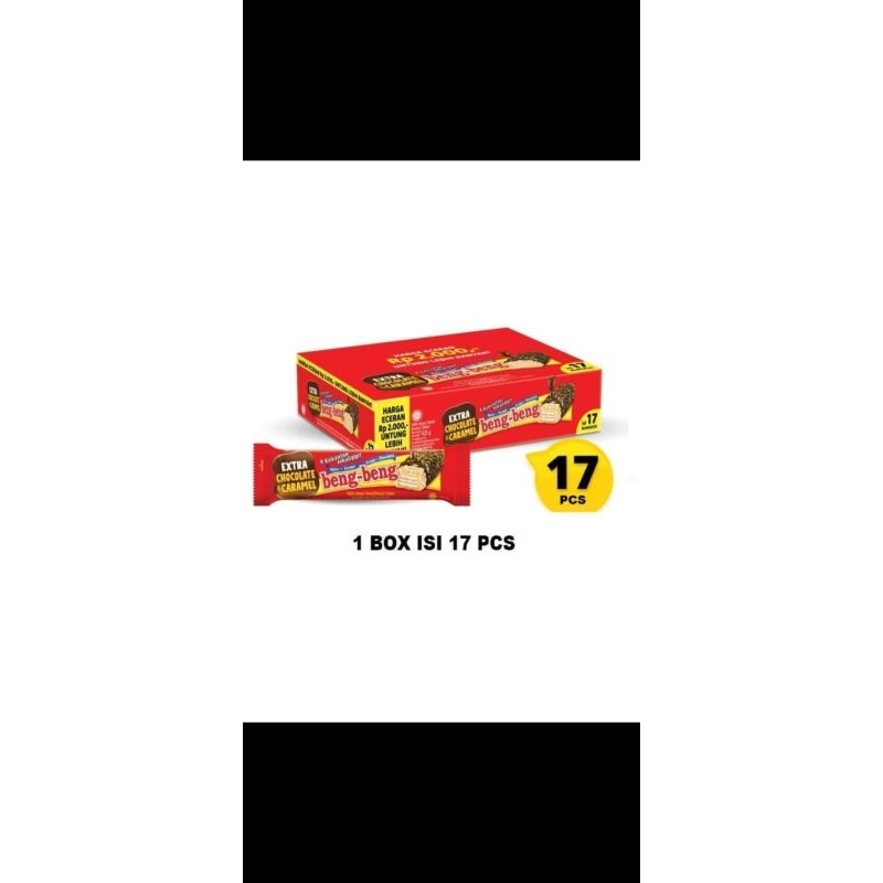 

Beng Beng Regular - Extra Chocolate & Caramel [25 g/17 pcs/ Box]