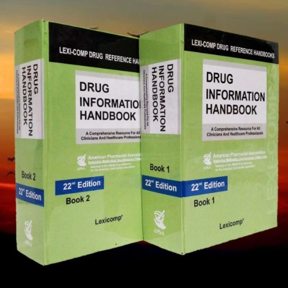 BESTSELLER PAKET 2 DRUG INFORMATION HANDBOOK EDISI 22 - PAKET DIH EDISI 22