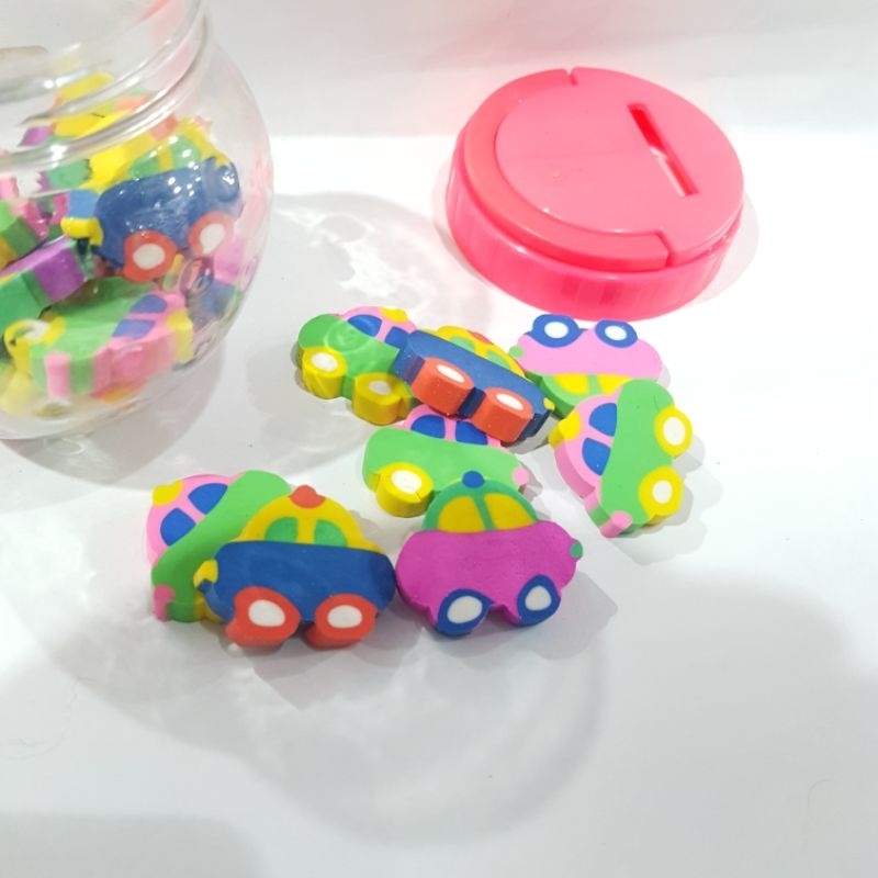 

Penghapus Toples Bentuk Mobil Isi (24pcs)