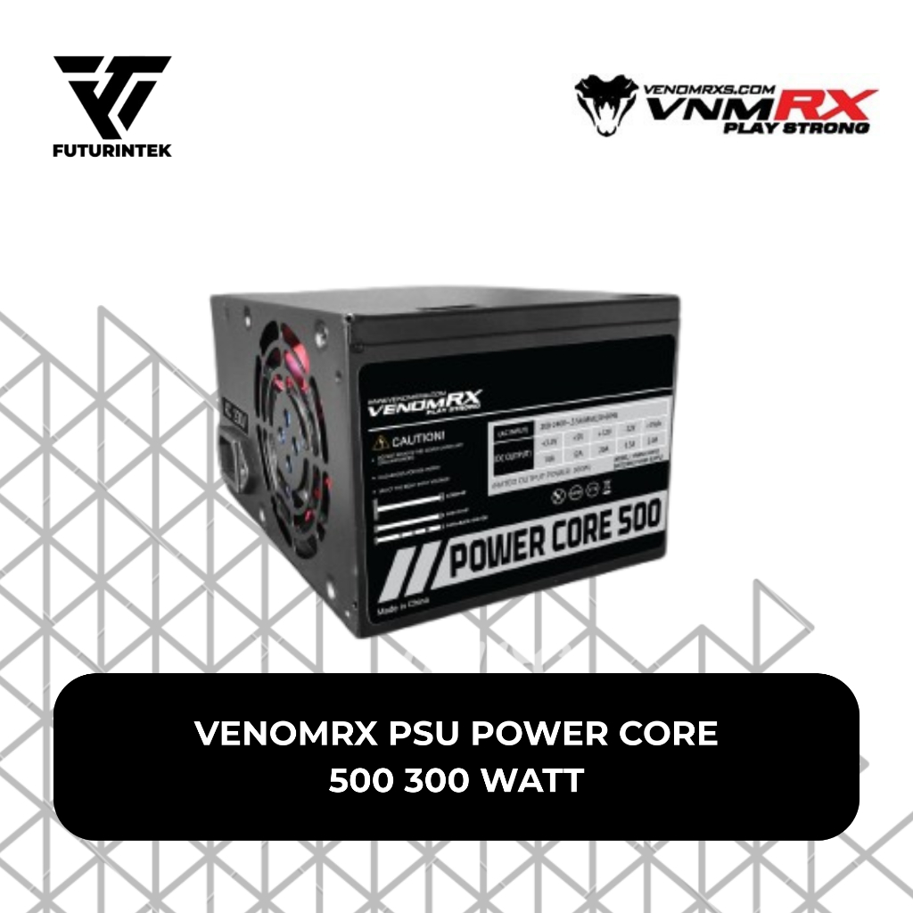 VENOMRX PSU Power Core 500 300 Watt