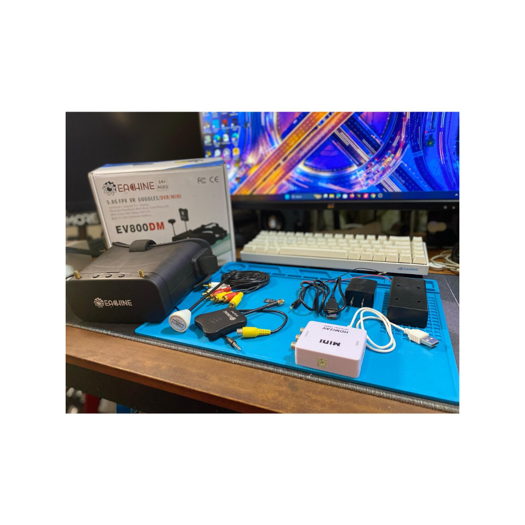 Eachine EV800DM Goggles FPV Analog Diversity