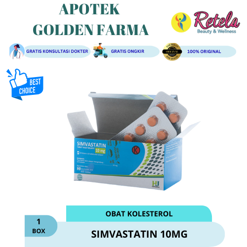 SIMVASTATIN 10MG 1 BOX