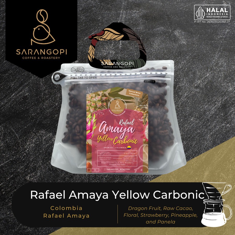 

Trosten x Sarangopi Rafael Amaya Yellow Carbonic - Sarangopi Coffee Beans