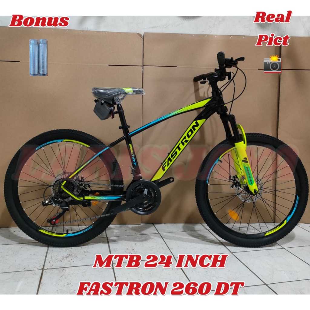 BONUS JALU Sepeda gunung 24 inch by pacific FASTRON SEPEDA MTB FASTRON 260 DT BY PACIFIC