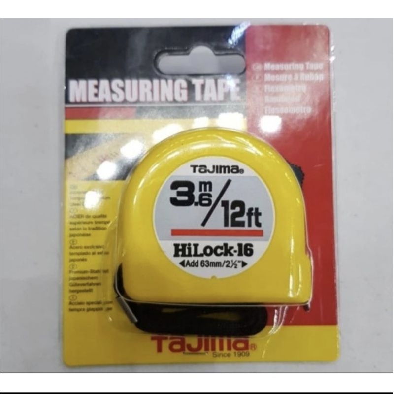 METERAN TAJIMA 3 METER HI-LOCK (ORIGINAL JAPAN)