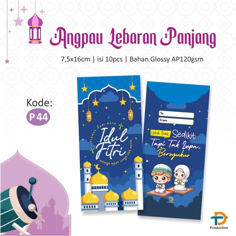 

ISI 10 PCS KODE P44 AMPLOP ANGPAU ANGPAO LEBARAN