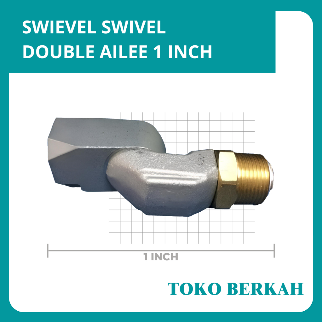 

Ailee swievel double 1x1" SPBU Pertamini