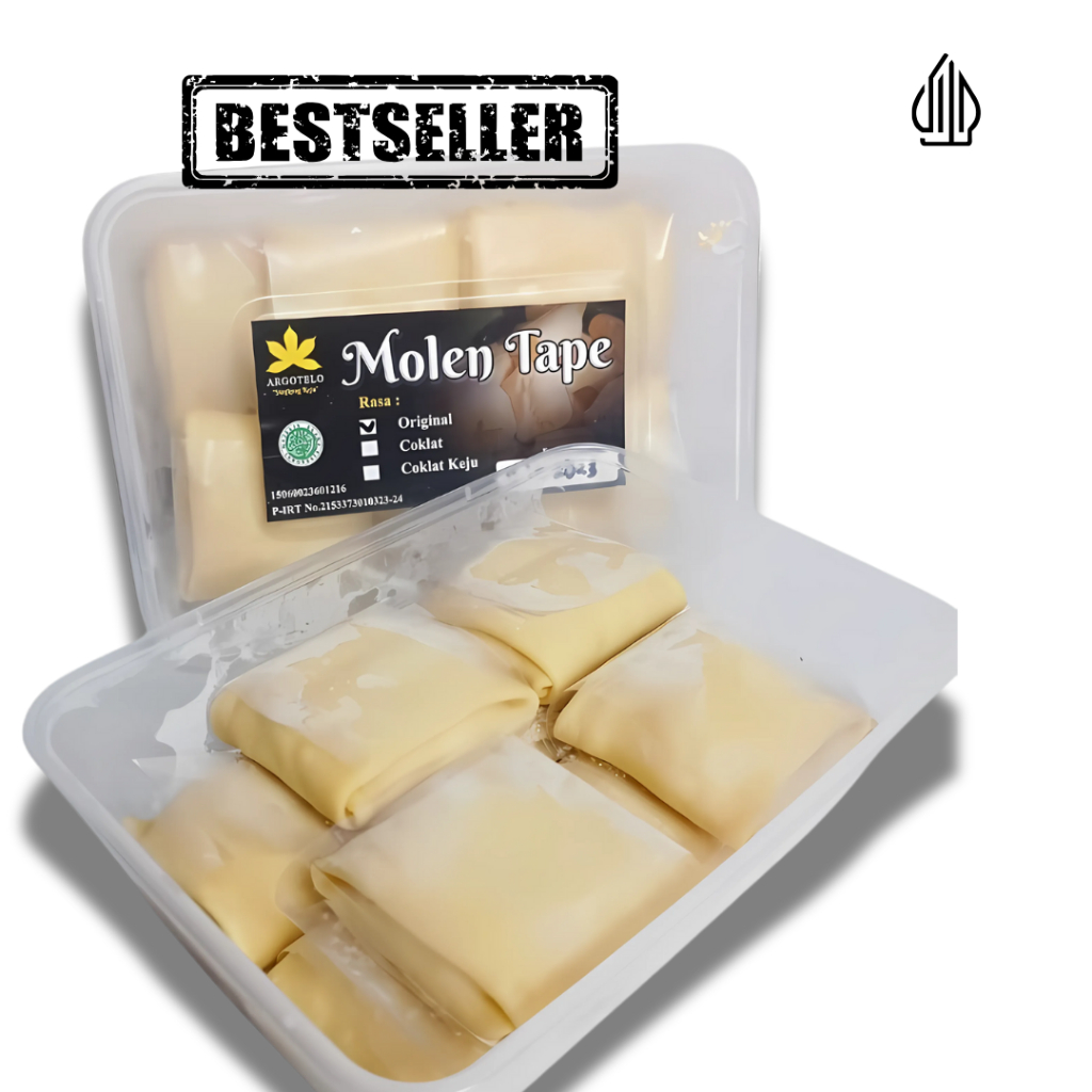 

Molen Tape Frozen Manis Siap Goreng Isi 10 - Tape Segar ArgoTelo