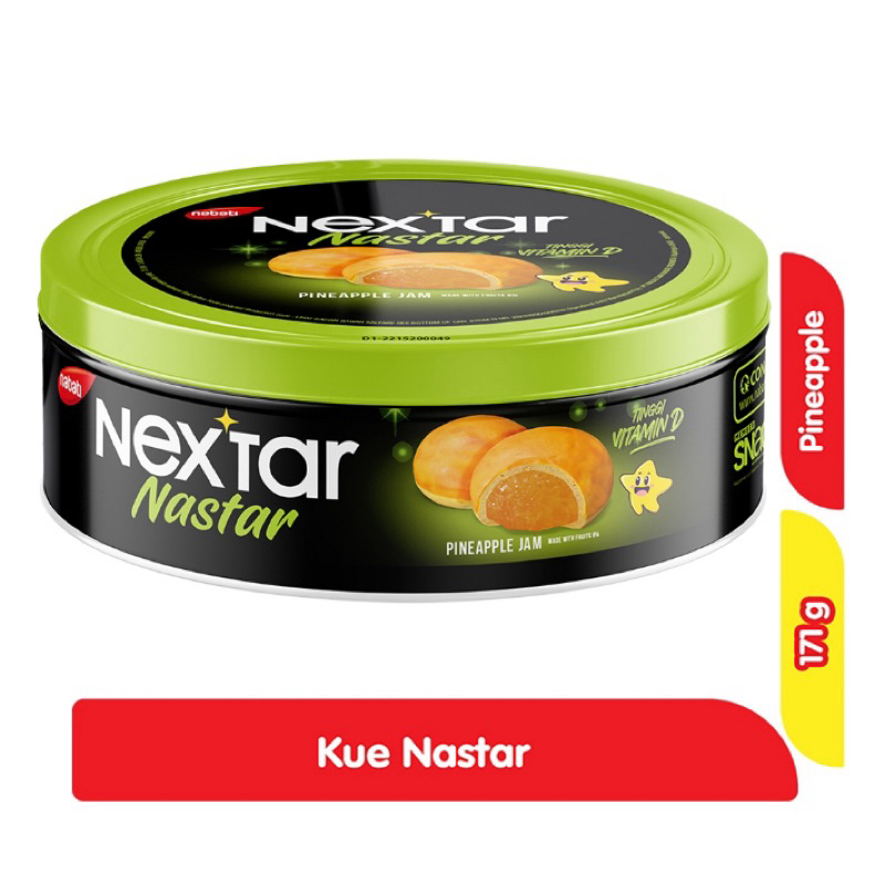 

[READY STOCK] NEXTAR NANAS KALENG 171 gram JAJANAN LEBARAN