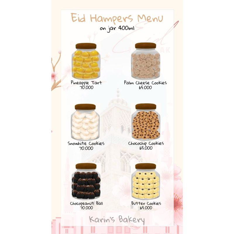 

EID HAMPERS 2025 (Karin’s Bakery)