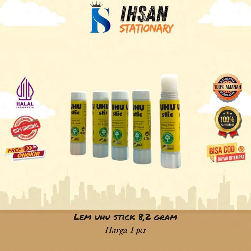 

Lem UHU Stick 8 gram (1 Pcs)