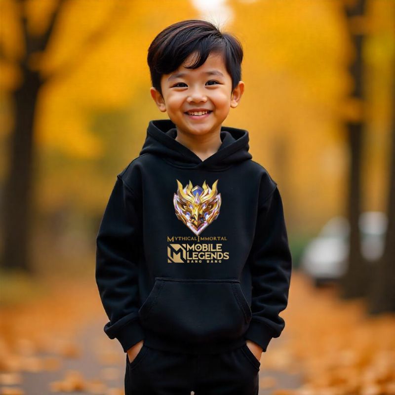 SETELAN SWEATER HOODIE MLBB ANAK DAN REMAJA