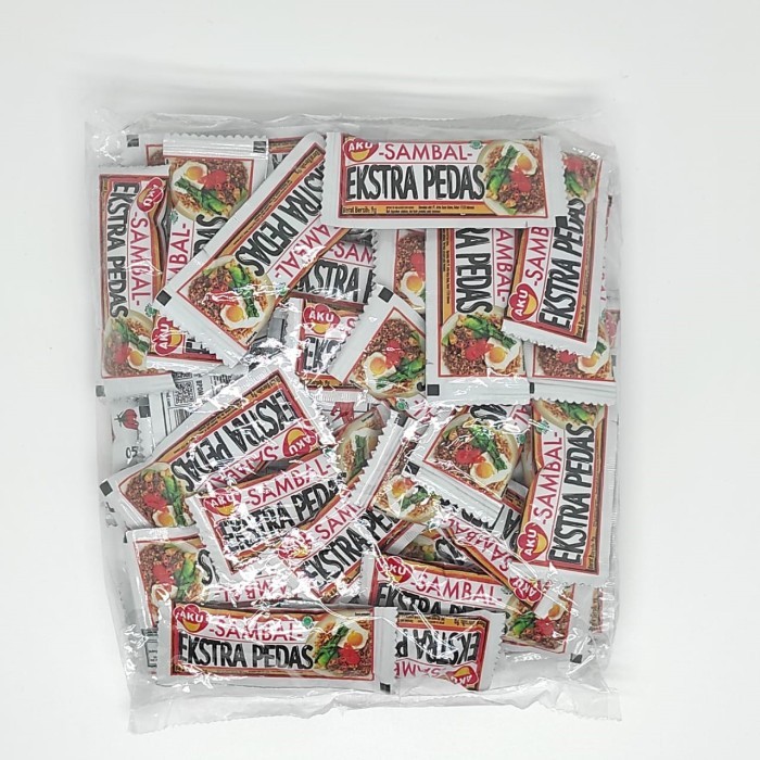 

Extra Pedas Sachet AKU 9 Gr (1 Bag isi 50 Pcs)