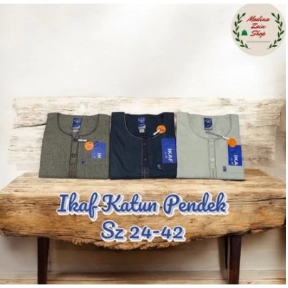 Jubah Ikaf Katun Anak Balita Lengan Pendek nmr 24 - 42