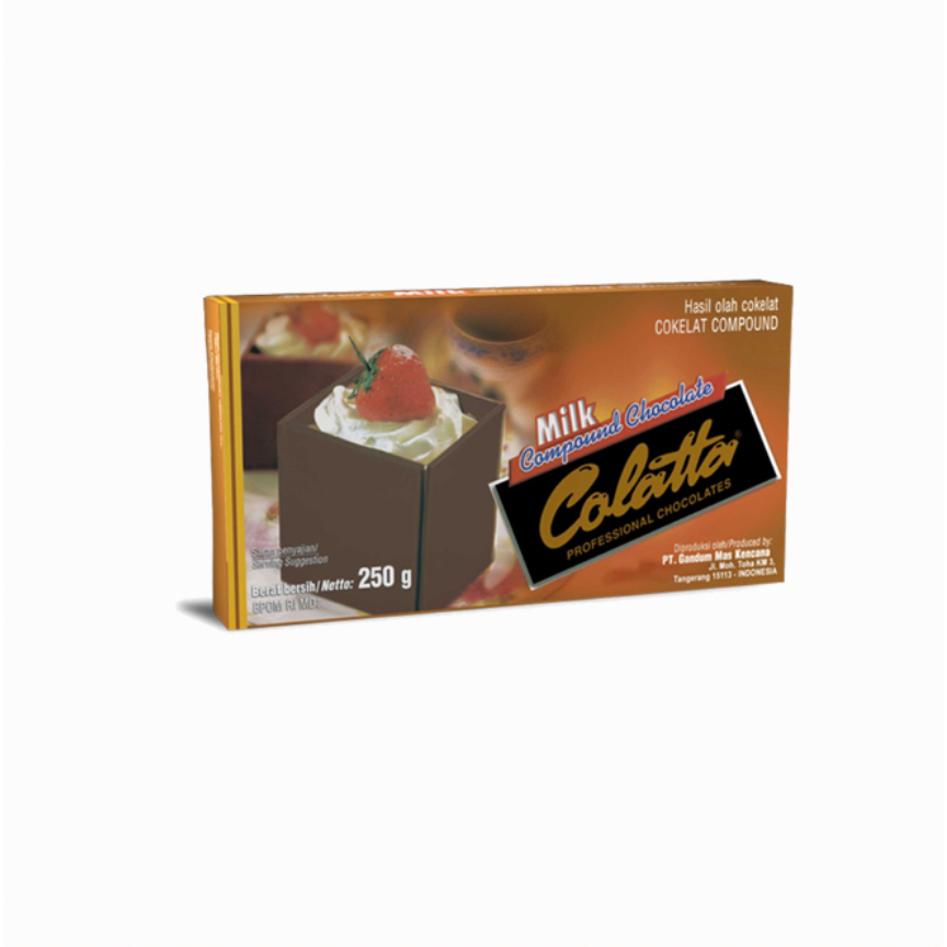 

Colatta Chocolate Coklat Baking Masak Compound Milk - 250gr