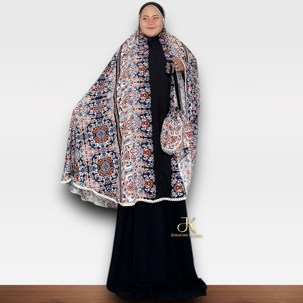 Mukena Jumbo Bahan Rayon Diamond Adem Nyaman Free Bros By Juragan Klambi