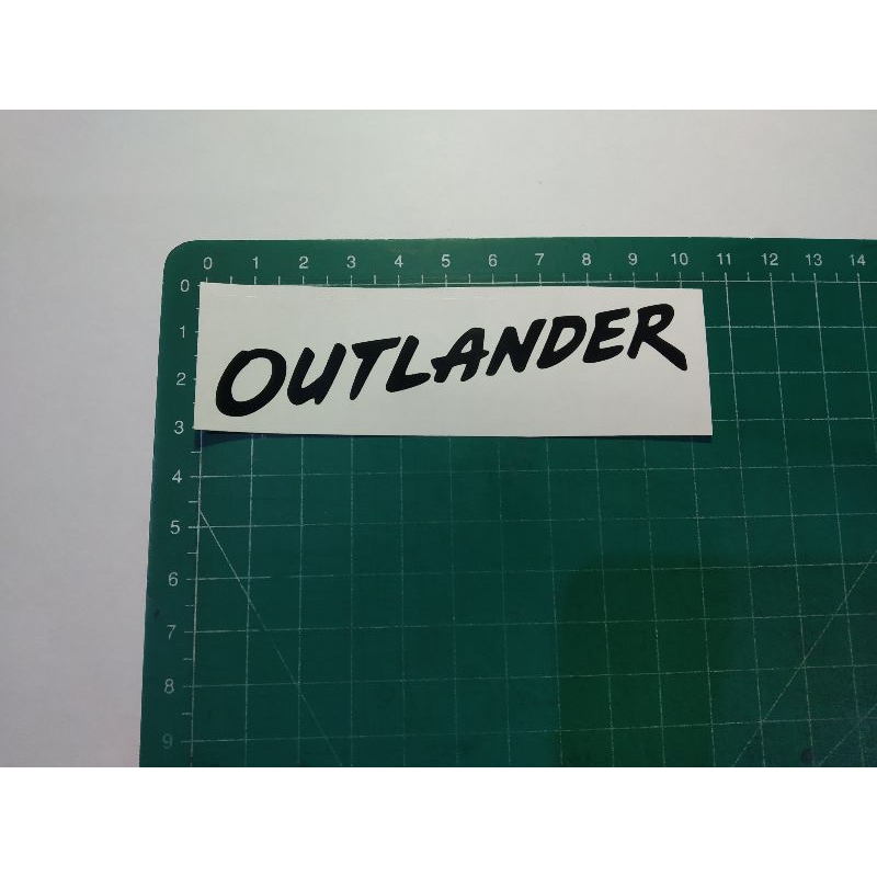 

stiker cutting outlander